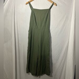 Old navy olive jumpsuit